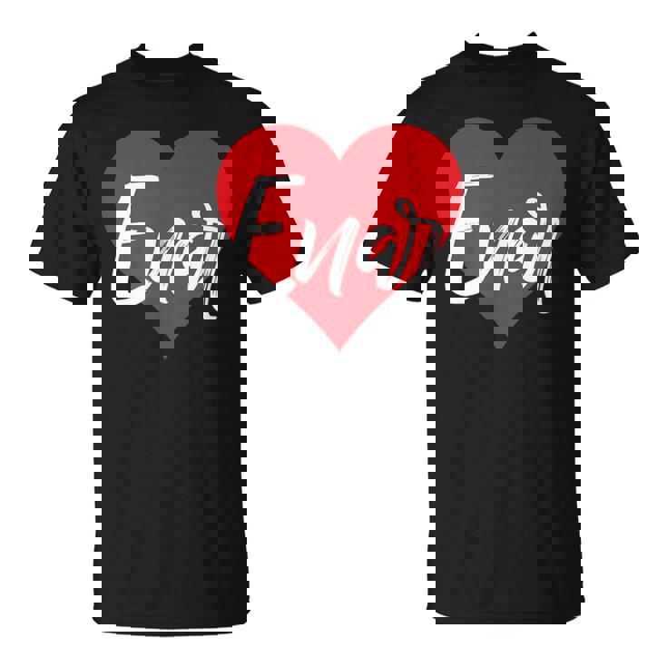 Con Nombre I Love Enar I Heart Named Camiseta unisex