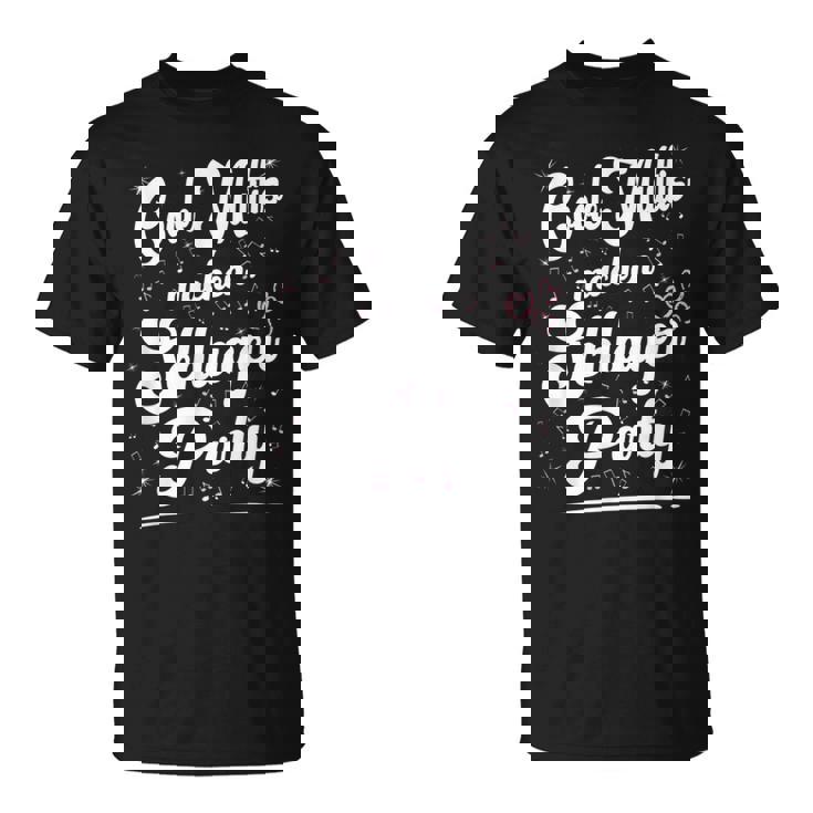 Coole Muttis Machen Schlagerparty Outfit Sexy Schlager Party T-Shirt