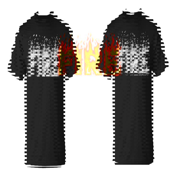 Costume De Flamme De Feu Pour Adulte Enfant Homme Et T-Shirt