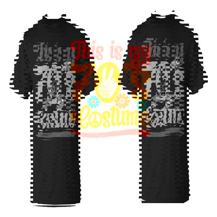 Costume Des Années 70 Tenue Des Années 70 Pour Homme Et Années 70 T-Shirt