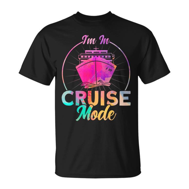 Cruise Cruise Mood Watercolour Family Group T-Shirt