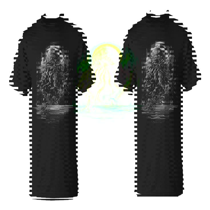 Cthulhu Horror Lovecraft Camiseta unisex