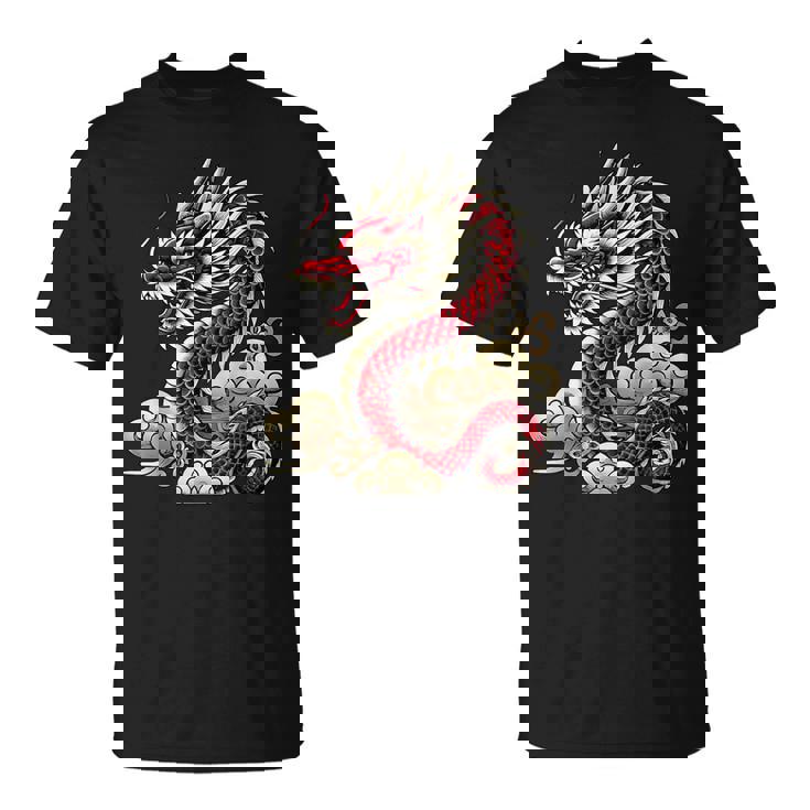 Culture Japonaise Dragon Asiatique T-Shirt