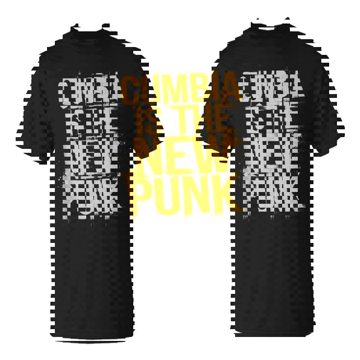 Cumbia Es El Nuevo Punk Bold Sin Mangas Camiseta unisex
