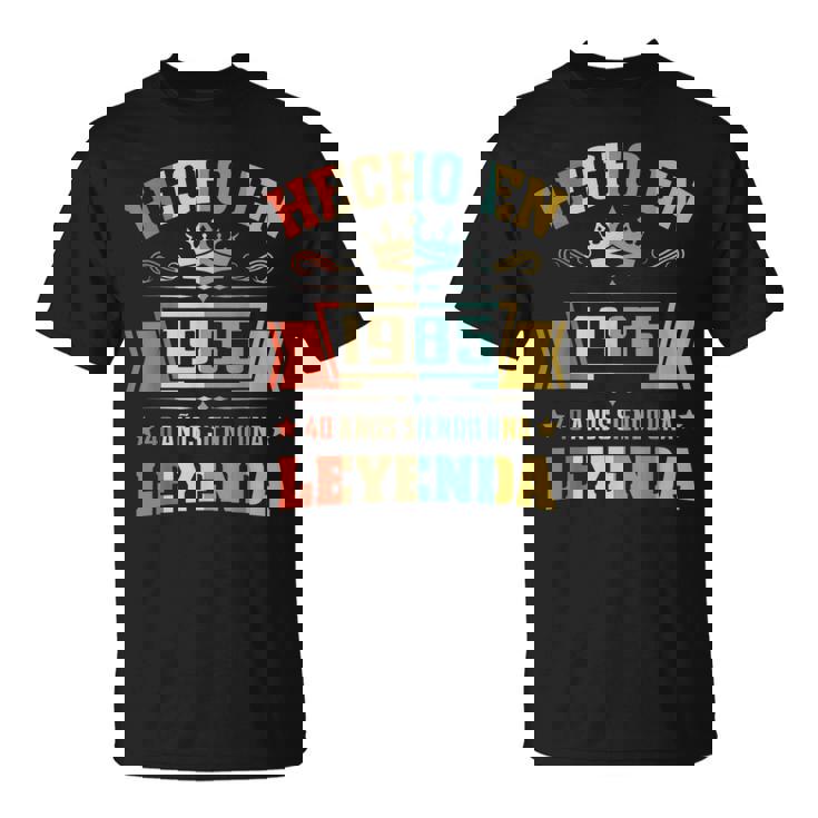 Familia Playeras De CumpleaÃ±os 40 Camiseta 