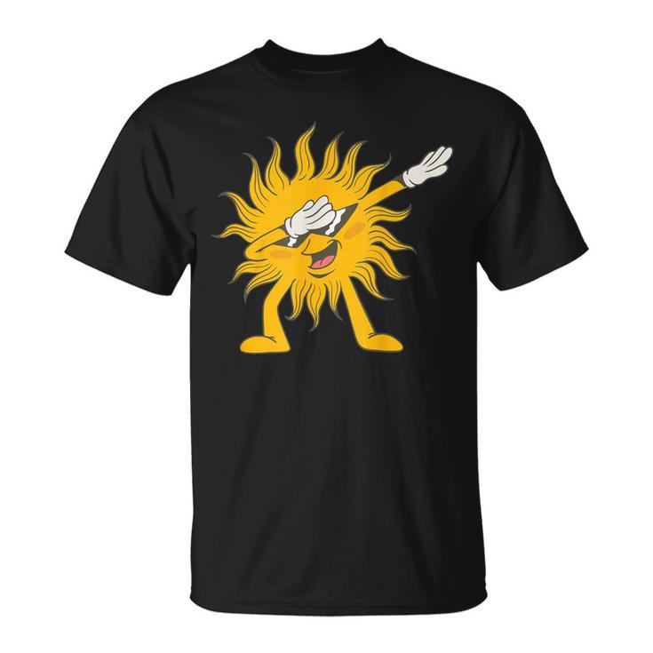 Dabbing Sun Summer Fun T-Shirt