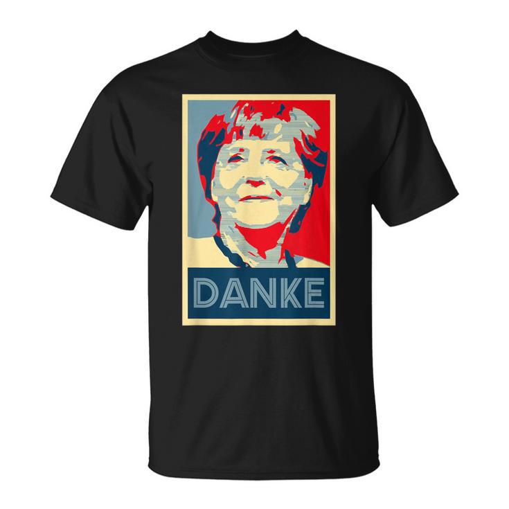 Danke Bundeskanzler Angela Merkel T-Shirt