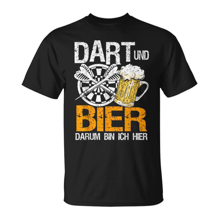 Dart Und Bier Das Gönn Ich Mir Darter Dart Player Jersey T-Shirt