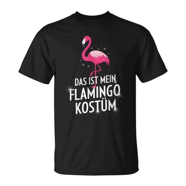 Das Ist Mein Flamingo Kostüm – Carnival Fancy Dress T-Shirt