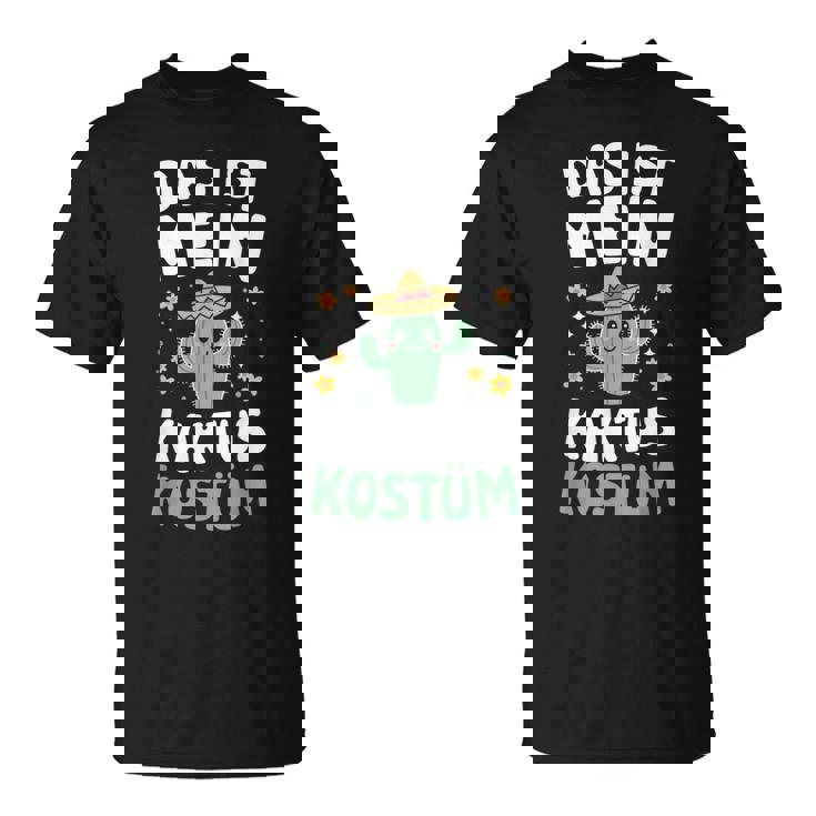 Das Ist Mein Kaktus Kostüm Party Carnival Fancy Dress T-Shirt