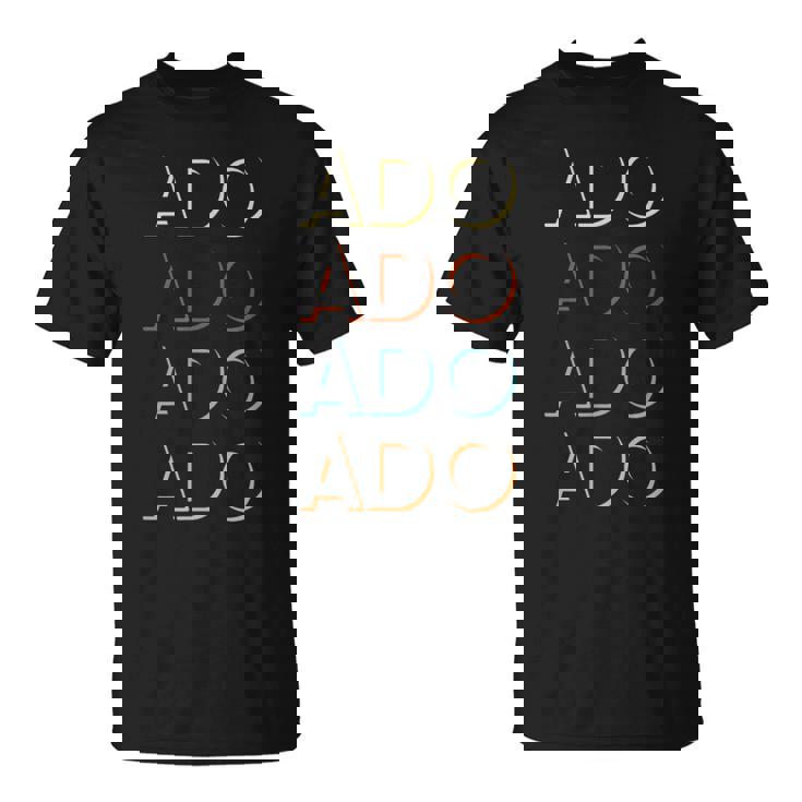 De Primer Nombre Ado Mi Personalizada Con Nombre Camiseta unisex