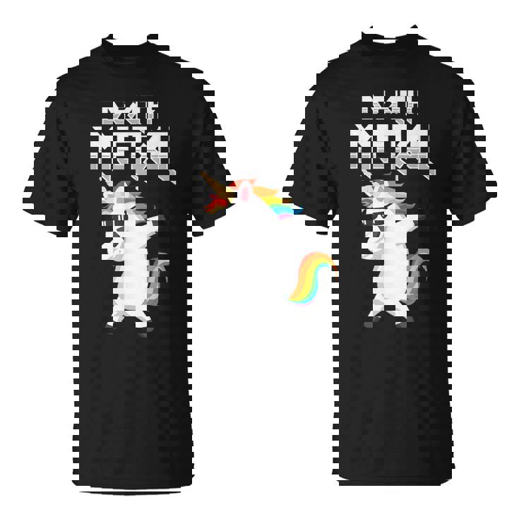 Death Metal Unicornio Hard Rock Hard Metal Camiseta unisex