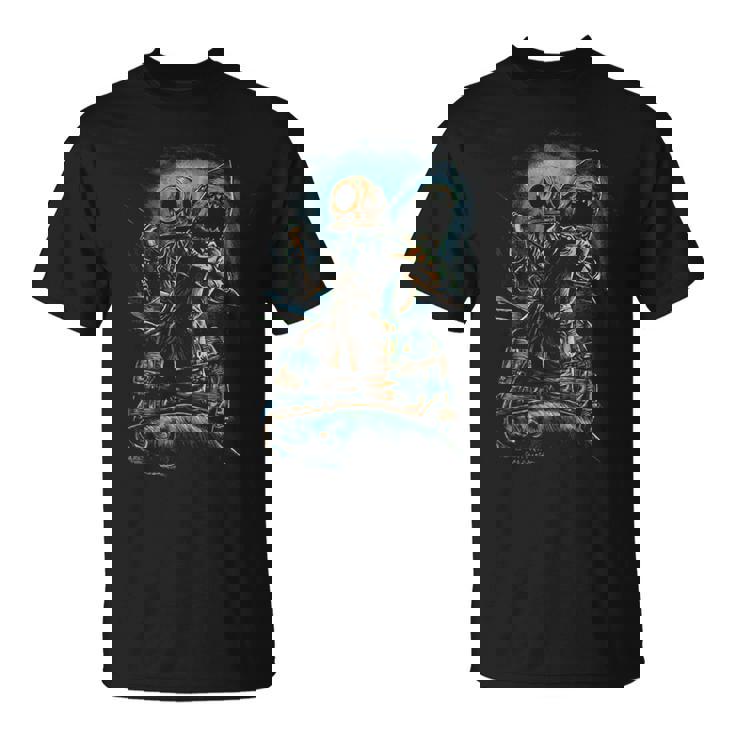 Deep Sea Commercial Diver Fishing Scuba Diving Boating T-Shirt