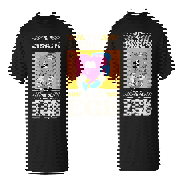 Diseño Divertido Yo Sobreviví A La Egb 80S En Español Cuello Camiseta unisex