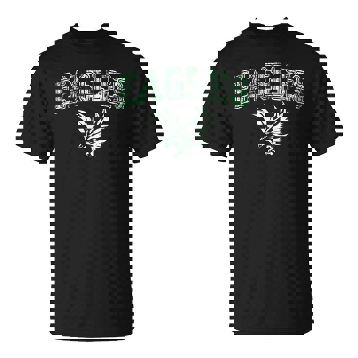 Distressed Eagles Vintage Flying Eagles Fly Bird T-Shirt