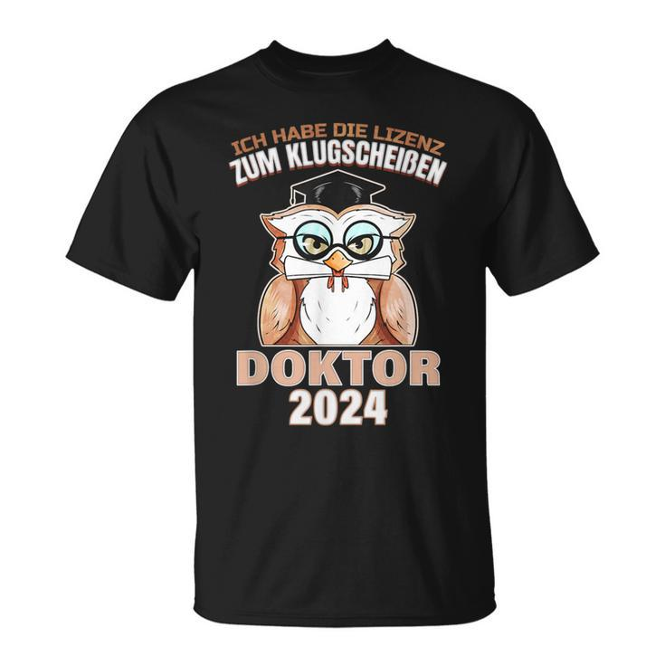 Doctor 2024 Graduation PhD Graduation Party Doctorate T-Shirt