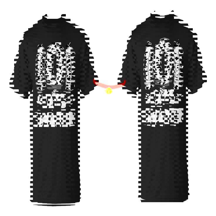 Dog Happy 101 Days School 100 Days Smarter Teacher Student T-Shirt Dog Happy 101 Days School 100 Days Smarter Teacher Student T-Shirt