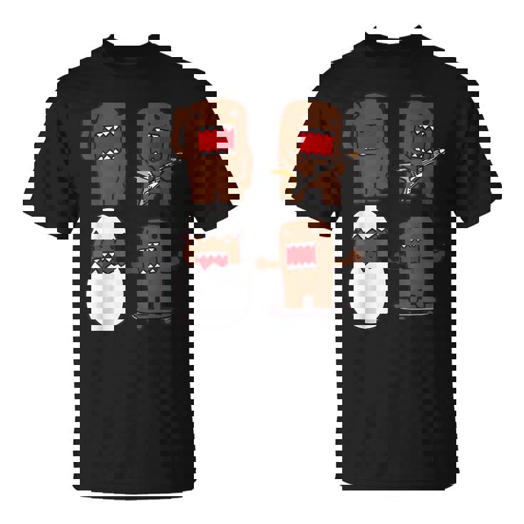 Domo Kun Guitar Y2k T-Shirt