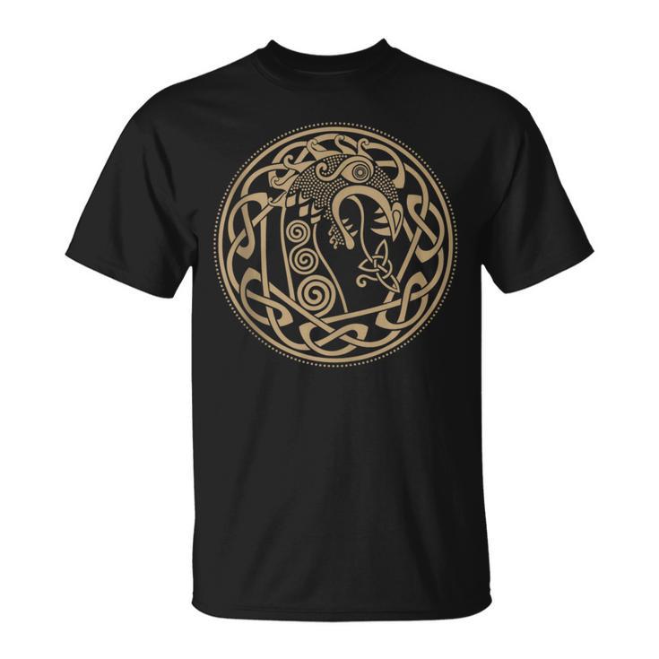 Drakkar Nose Viking Boat Ornament Tank Top T-Shirt
