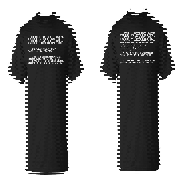 Drill Sergeant Military Drill Team Veteran Bootcamp T-Shirt