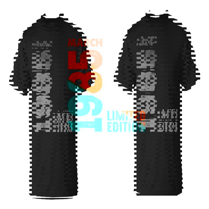 Edición Limitada 1985 Marzo 1985 Camiseta unisex