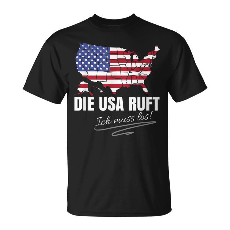 Emigration Usa Farewell Gadgets America Emigrant T-Shirt