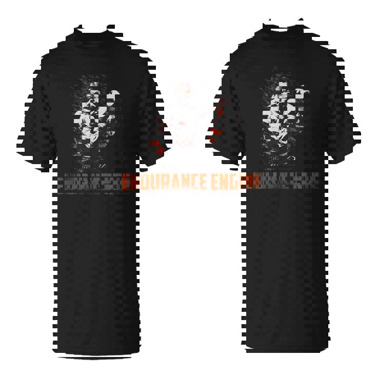 Endurance Engine Gym Motivation Dynamo Camiseta unisex