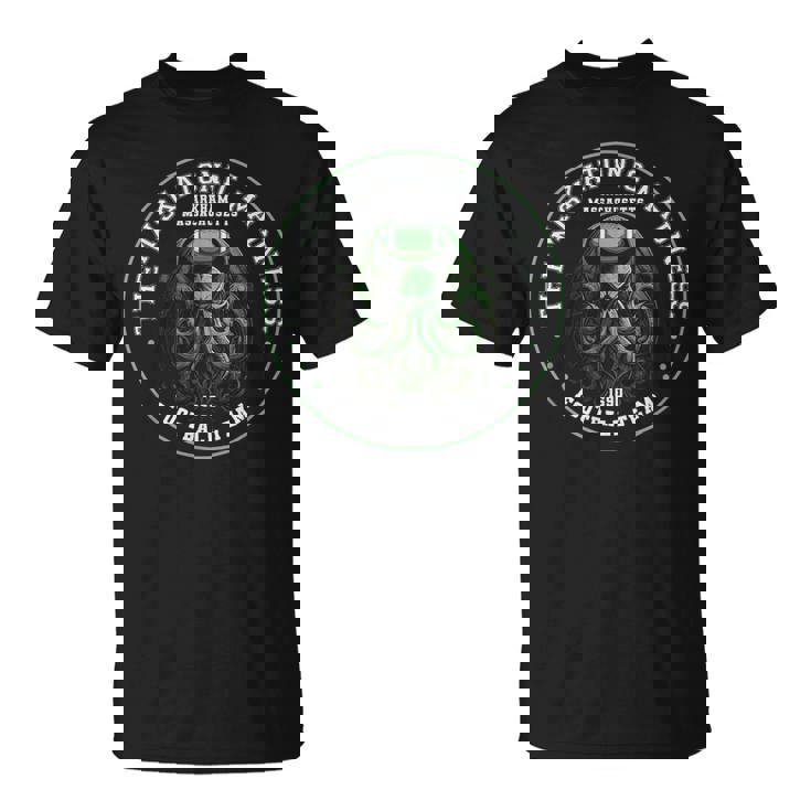 Equipo De Fútbol Cthulhu Miskatonic Cosmic Horror Cthulhu Camiseta unisex