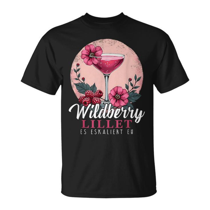 Es Eskaliert Eh Sommer Cocktail Party Wildberry Lillet Damen T-Shirt