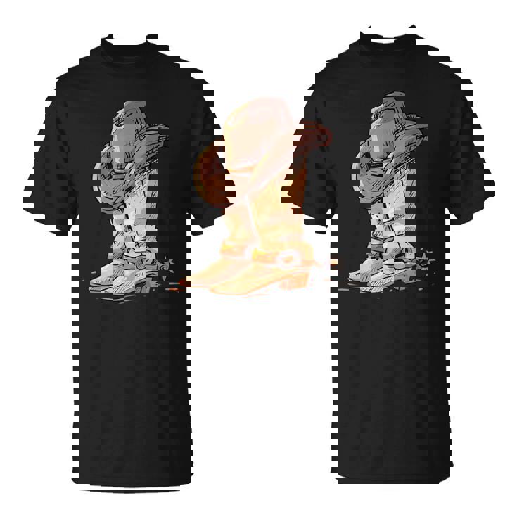 Estilo Campestreaquero Del Oeste De Texas Para Los Amantes De Los Caballos Camiseta unisex