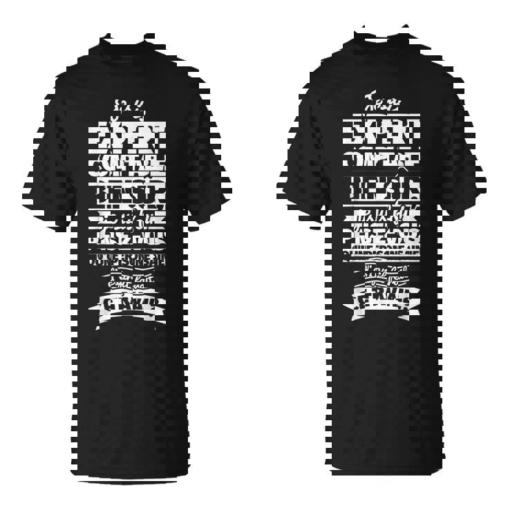 Expert Comptable Bien Sur Je Suis T-Shirt