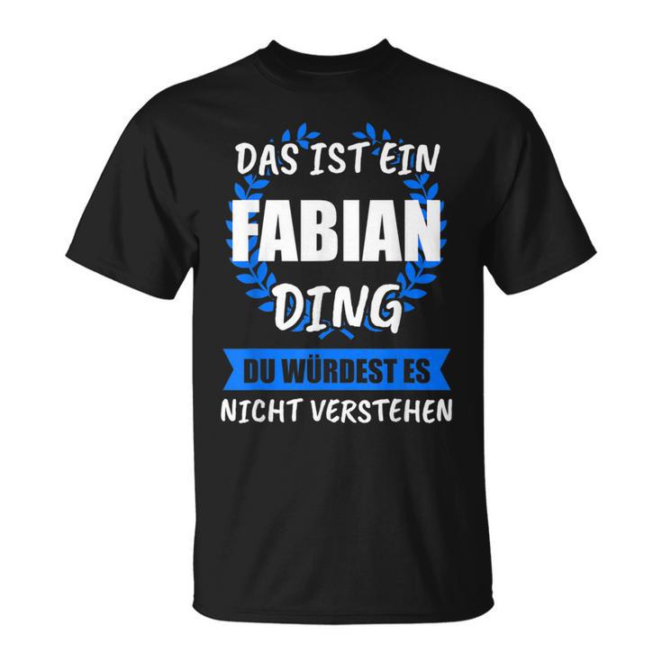 Fabian Name First Name T-Shirt