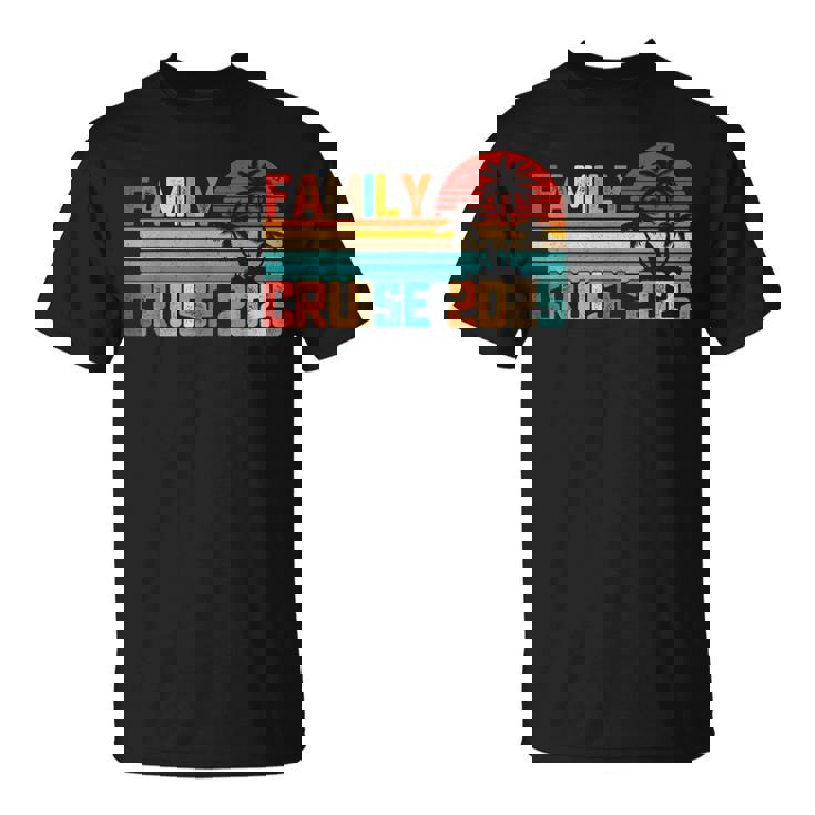 Family Cruise 2025 Beach Matching Summer Vacation T-Shirt