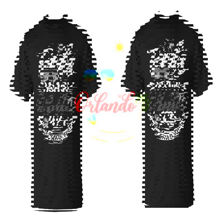 Family Vacation Orlando 2025 Matching Vacation 2025 T-Shirt