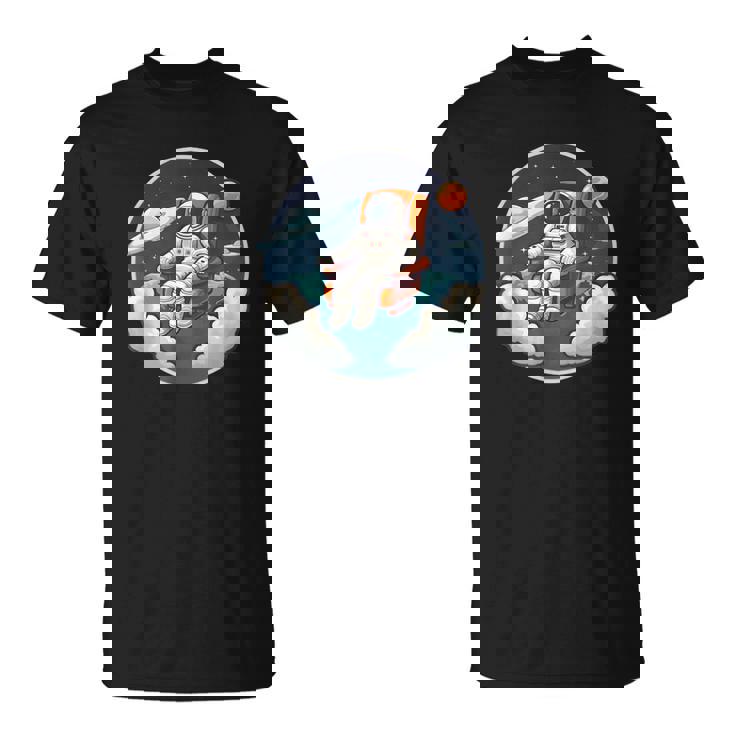 Fauteuil Astronaute Dans L'espace T-Shirt