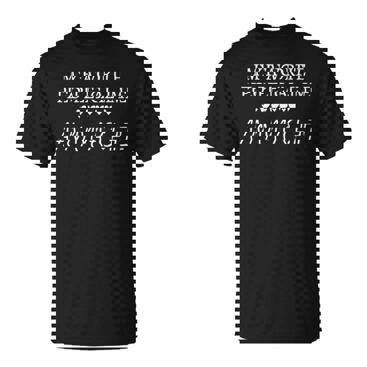 My Favorite People Call Me Ammachi T-Shirt