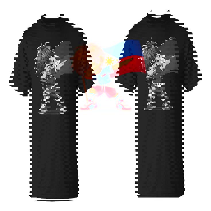 Filipino Dabbing Boy Philippines Flag Pinoy Boy Dab T-Shirt