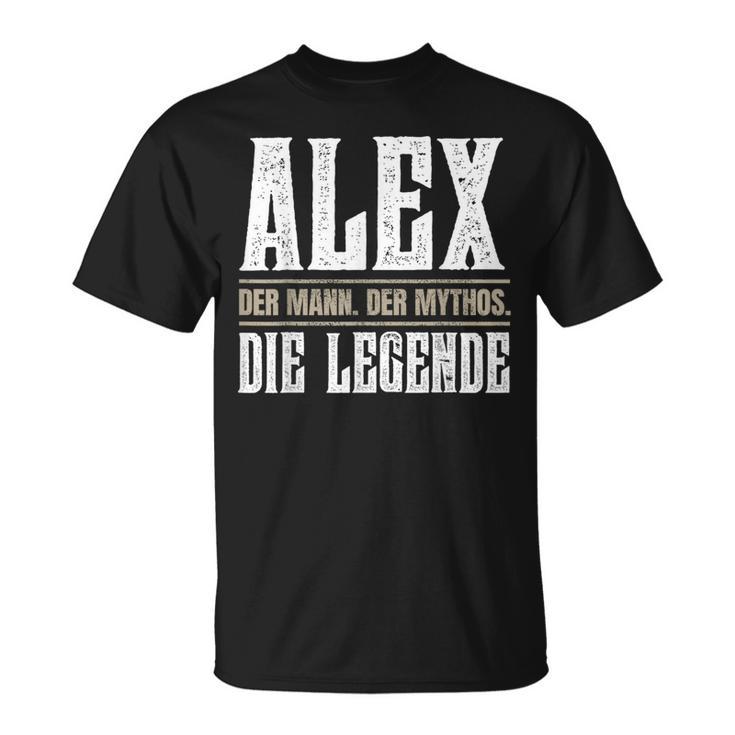 First Name Alex Name Alex T-Shirt