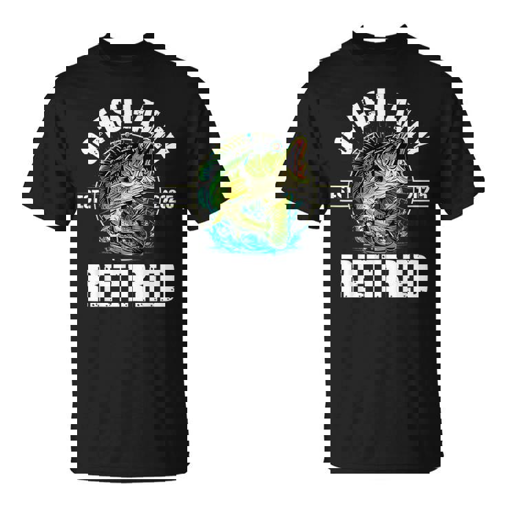 Fisherman Fishing Retirement O-Fish-Ally Retired 2025 T-Shirt