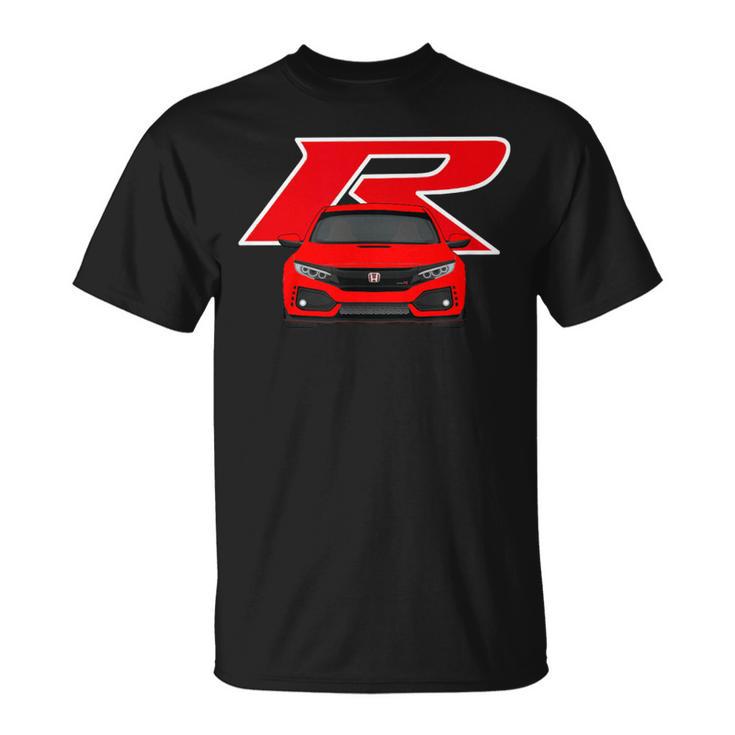 Fk8 Civic Type R Rally Red T-Shirt