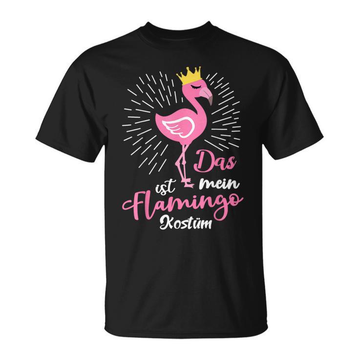 Flamingo Costume Fancy Dress Animal Costume Children T-Shirt