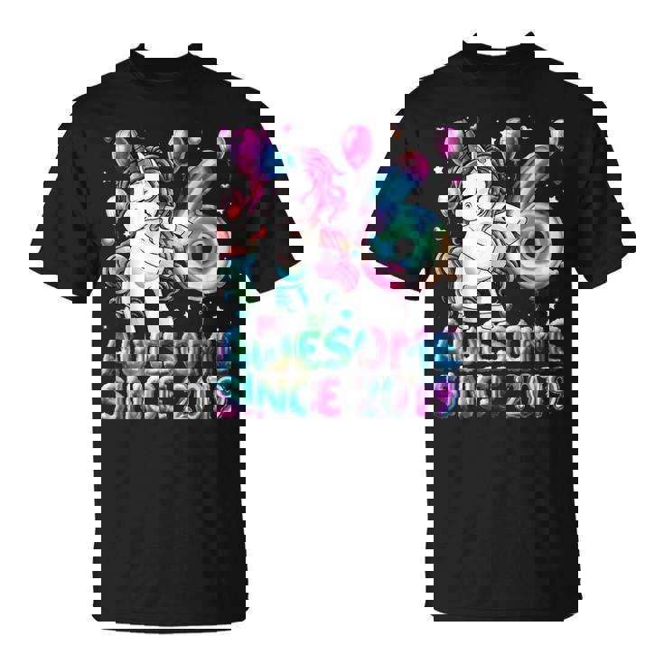 Flossing Unicorn 6 Year Old 6Th Birthday Girl Unicorn Party T-Shirt Flossing Unicorn 6 Year Old 6Th Birthday Girl Unicorn Party T-Shirt