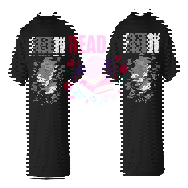 Freadom Anti Ban Books Freedom To Read Book Reading T-Shirt