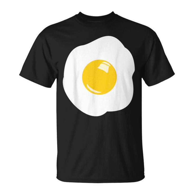 Fried Egg Eggs Costume Food Adult Child Food Carnival T-Shirt