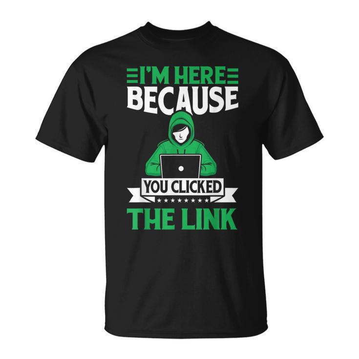 Cyber Security Analyst & Ethical Hacker Ciberseguridad Camiseta unisex