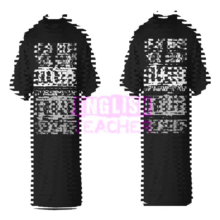 English Teacher Camiseta unisex