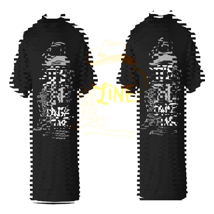 Line Dance It's Line Dance Time Bottes Western T-Shirt