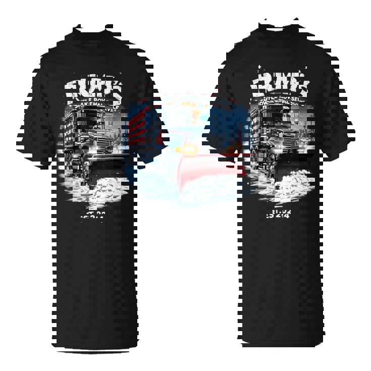 Trump Snowflake Removal Service 2024 Elecciones Trump Camiseta unisex