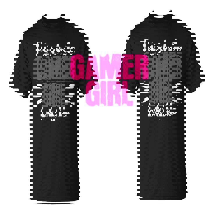 Gamer Gaming Zocken Zockerideospiele Streamer T-Shirt