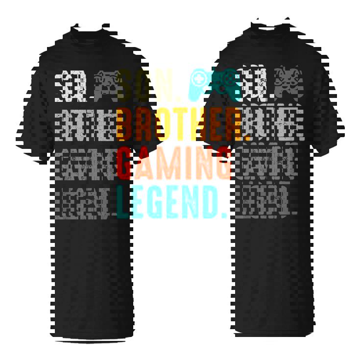 Gamer Nager 8 Oder 12 Jahre Sohn Bruder Gaming Legend T-Shirt
